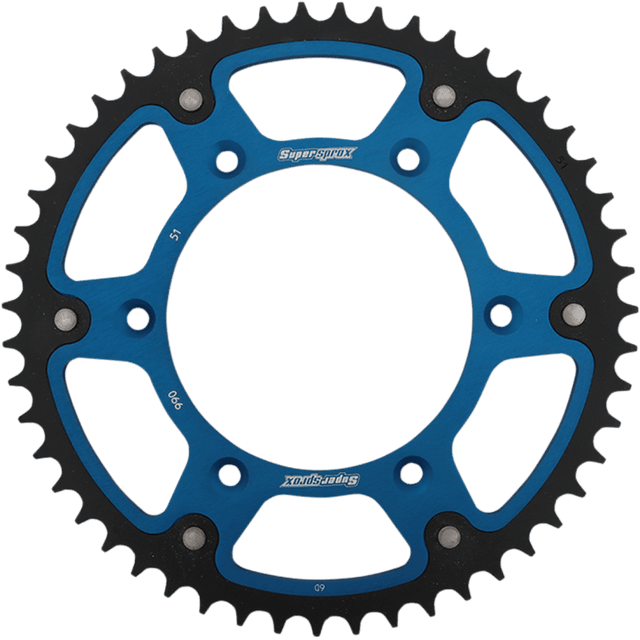 SUPERSPROX SPROCKET STEALTH 51T - Driven Powersports Inc.8592165077062RST - 990 - 51 - BLU
