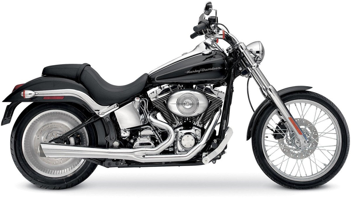 SUPERTRAPP 12 - 17 SOFTAIL SUPERMEG 2:1 FS CHROME - Driven Powersports Inc.828 - 71690