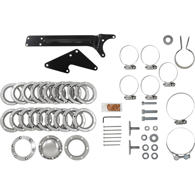 SUPERTRAPP 90 - 06 SOFTAIL/91 - 05 DYNA SUPERMEG 2:1 FS - Driven Powersports Inc.828 - 71454
