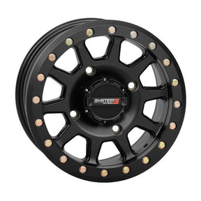 SYSTEM 3 OFF - ROAD 15X7 4/137 5+2SB3 30MMWHEELBEADLOCK BK (521475) - Driven Powersports Inc.521475521475