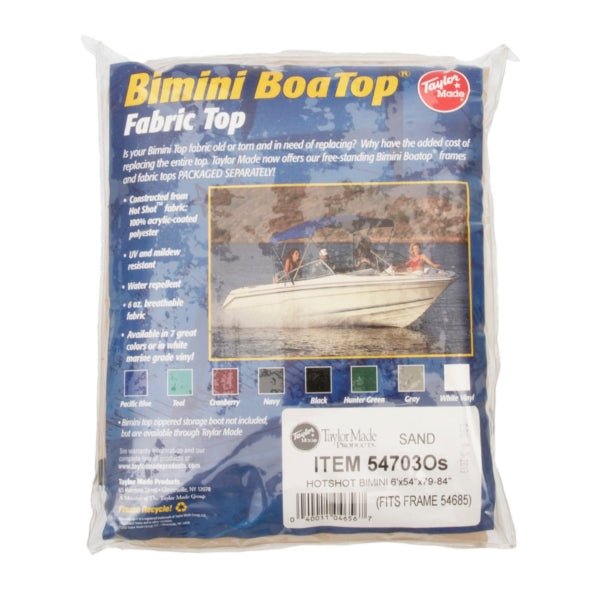 TAYLORMADE HOT SHOT™ BIMINI BOATOPS (54703OS) - DRIVEN Canada's Powersports 04001104656754703OS