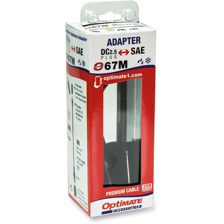 TECMATE 3 CABLES KIT SAE DC 2.5MM (O - 67) - DRIVEN Canada's Powersports 5425006142786O - 67