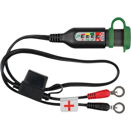 TECMATE 4 - LED MONITOR 1/4"/M6 SAE (LITHIUM) (O - 127) - DRIVEN Canada's Powersports 5425006144278O - 127