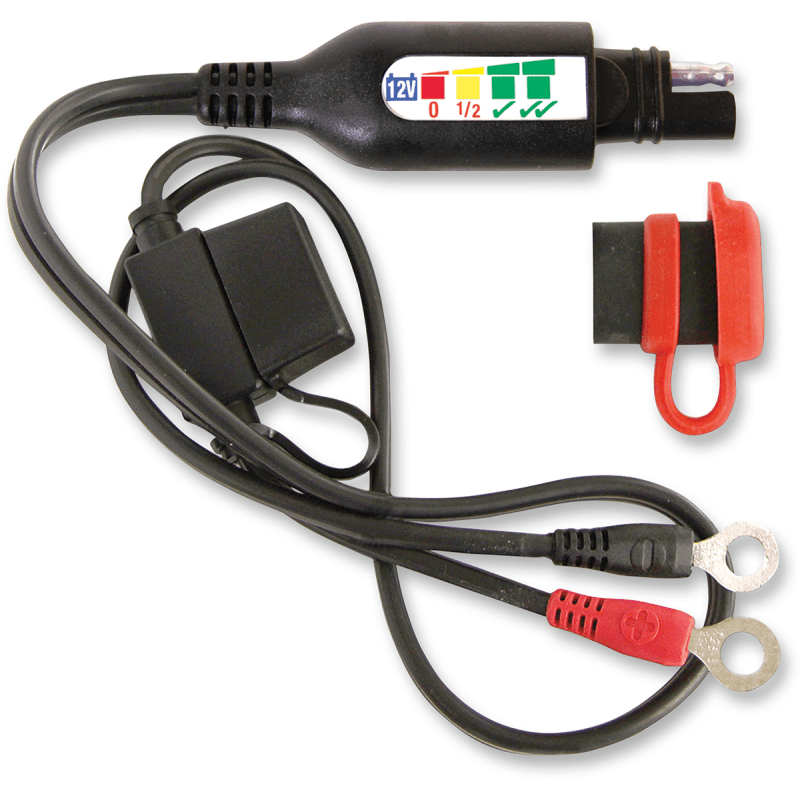 TECMATE 4 - LED MONITOR 1/4"/M6 SAE (O - 124) - DRIVEN Canada's Powersports 5425006144247O - 124