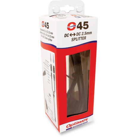 TECMATE CABLE DC 2.5MM PLUG DUAL DC 2.5MM SOCKET (O - 45) - DRIVEN Canada's Powersports 5425006142663O - 45