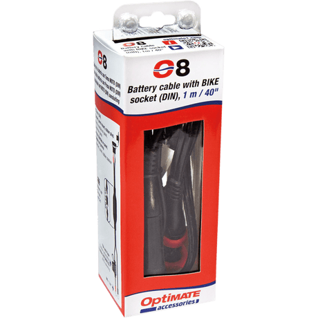 TECMATE CABLE SAE 1/4"/M6 & SAE DIN SOCKET BLACK (O - 08) - DRIVEN Canada's Powersports 5425006143431O - 08