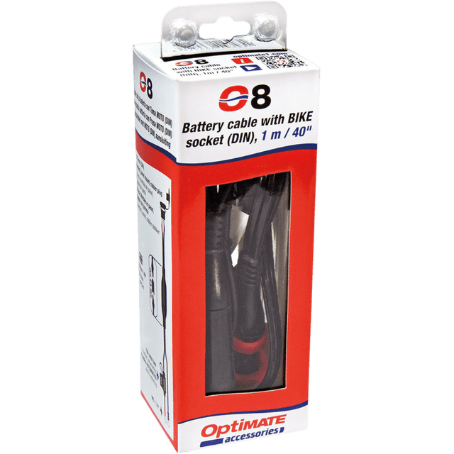 TECMATE CABLE SAE 1/4"/M6 & SAE DIN SOCKET BLACK (O - 08) - DRIVEN Canada's Powersports 5425006143431O - 08