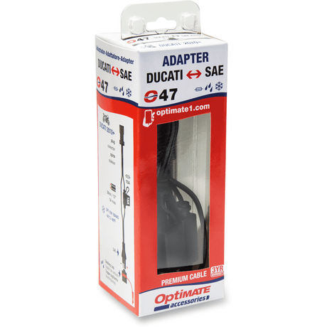TECMATE CABLE SAE DUCATI CONNECTOR 2010+ (O - 47) - DRIVEN Canada's Powersports 5425006142984O - 47
