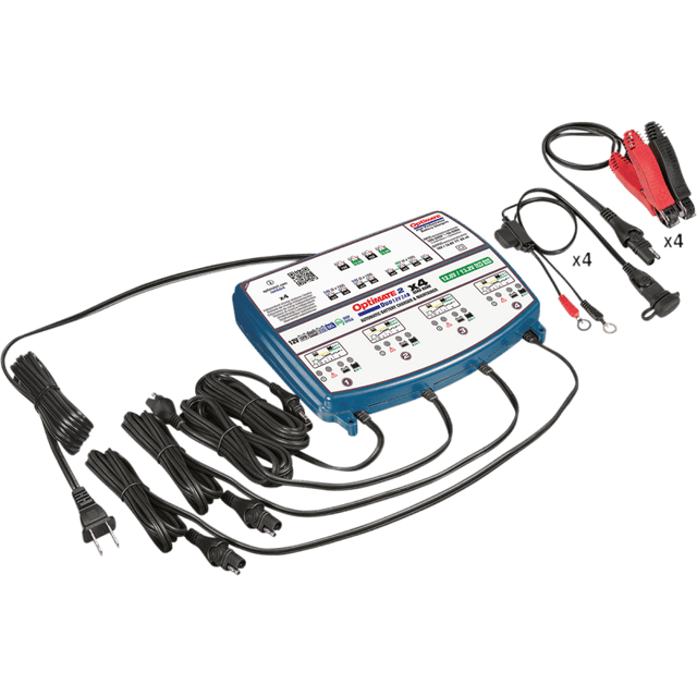 TECMATE OPTIMATE 2 DUO X 4 BANK (TM - 575) - DRIVEN Canada's Powersports 107TM575TM - 575