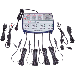 TECMATE OPTIMATE 3 QUAD BANK CHARGER (TM - 455) - DRIVEN Canada's Powersports 5425006145558TM - 455