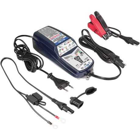 TECMATE OPTIMATE 4 DUAL PROGRAM CHARGER (TM - 341) - DRIVEN Canada's Powersports 5425006145411TM - 341