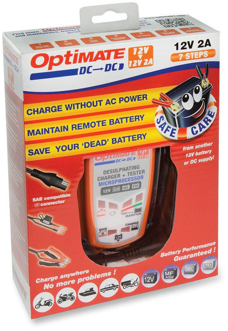 TECMATE OPTIMATE DC - DC CHARGER (TM - 500) - DRIVEN Canada's Powersports 5425006145596TM - 500