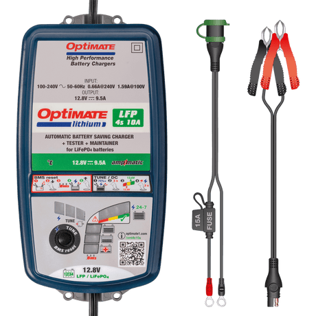 TECMATE OPTIMATE LITHIUM 4S 10A (TM - 275) - DRIVEN Canada's Powersports 5425006140607TM - 275