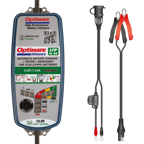 TECMATE OPTIMATE LITHIUM 4S 6A (TM - 391) - DRIVEN Canada's Powersports 5425006146661TM - 391