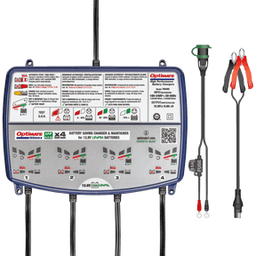 TECMATE OPTIMATE LITHIUM CHARGER (TM - 485) - DRIVEN Canada's Powersports 5425006145855TM - 485