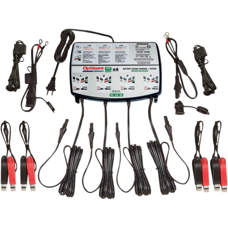 TECMATE OPTIMATE LITHIUM CHARGER (TM - 485) - DRIVEN Canada's Powersports 5425006145855TM - 485