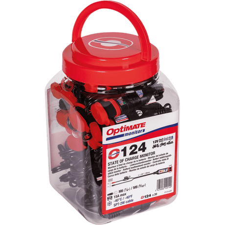 TECMATE OPTIMATE MNTR O - 124 20PK (O - 124JAR) - DRIVEN Canada's Powersports 5425006140140O - 124JAR