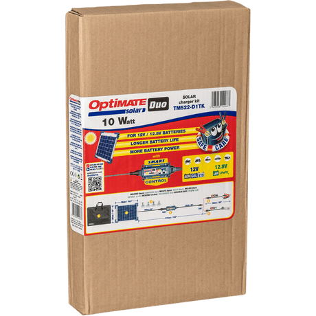 TECMATE OPTIMATE SLR DUO 10W TRVL (TM522 - D1TK) - DRIVEN Canada's Powersports 5425006144667TM522 - D1TK