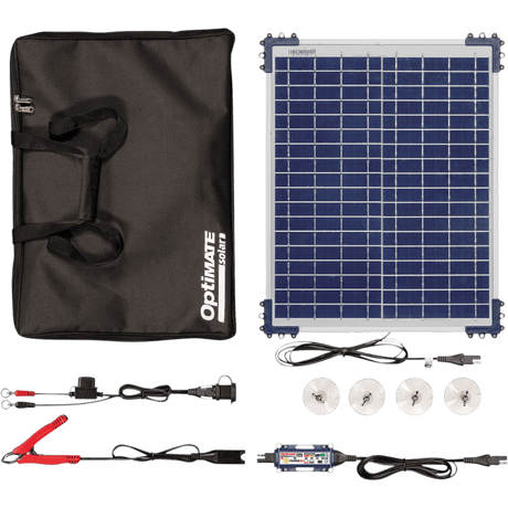 TECMATE OPTIMATE SLR DUO 20W TRVL (TM522 - D2TK) - DRIVEN Canada's Powersports 5425006144827TM522 - D2TK