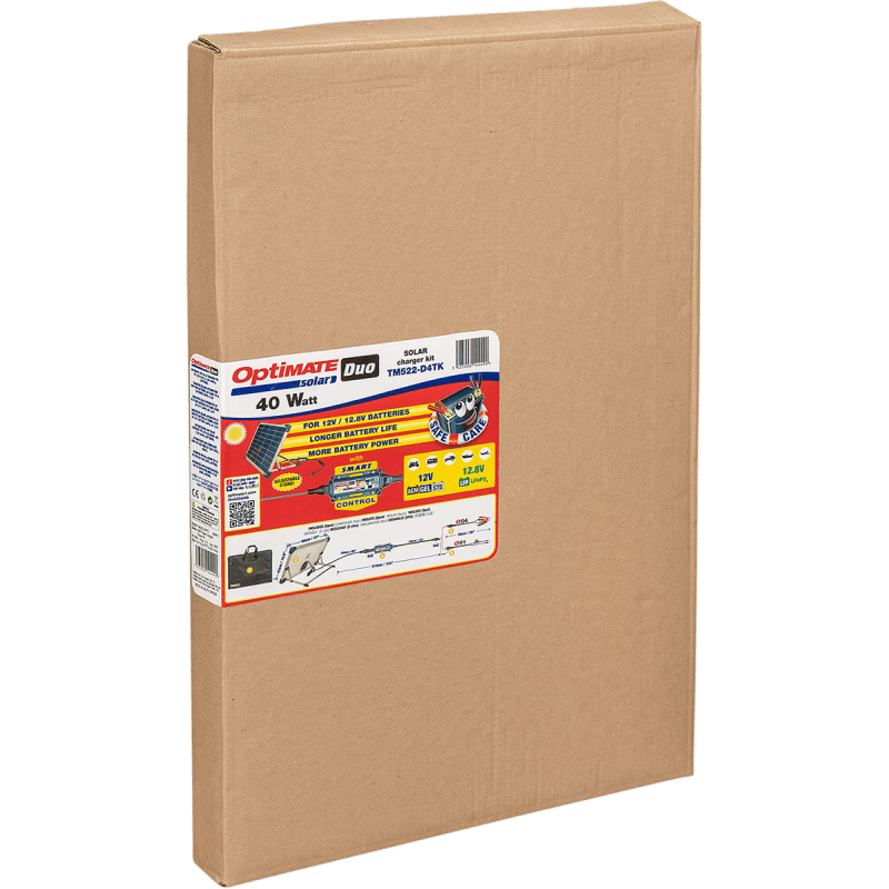 TECMATE OPTIMATE SLR DUO 40W TRVL (TM522 - D4TK) - DRIVEN Canada's Powersports 5425006144490TM522 - D4TK