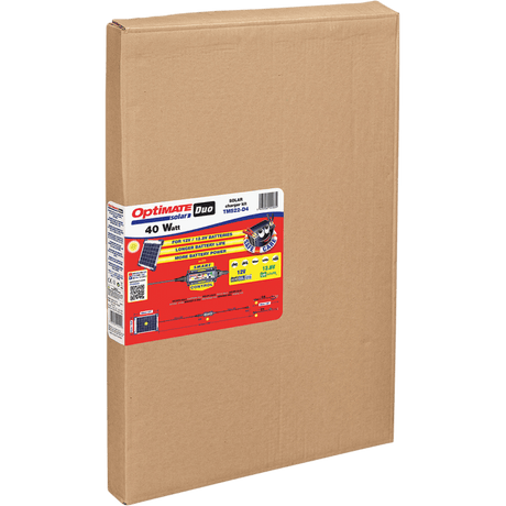 TECMATE OPTIMATE SOLAR DUO 40W (TM522 - D4) - DRIVEN Canada's Powersports 5425006144834TM522 - D4