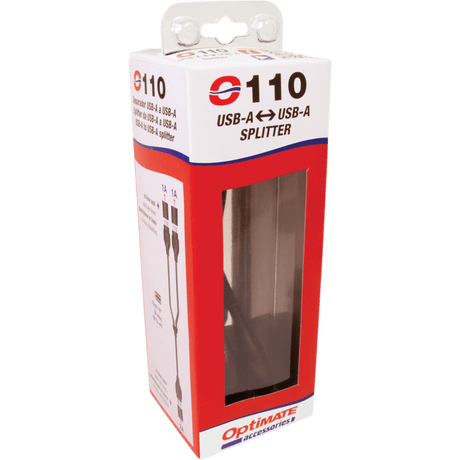 TECMATE USB CABLE DUAL USB SOCKET (O - 110) - DRIVEN Canada's Powersports 5425006142670O - 110