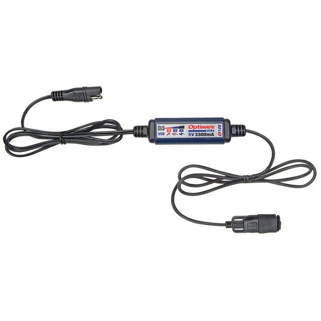 TECMATE USB CHARGER 2400MA & 3 - LED MONITOR SAE (O - 108) - DRIVEN Canada's Powersports 5425006144421O - 108