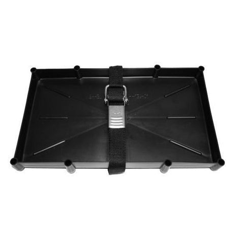 THMARINE BATTERY TRAY WITH STAINLESS STEEL BUCKLE (NBH - 31 - SSC - DP) - DRIVEN Canada's Powersports 733572009880NBH - 31 - SSC - DP