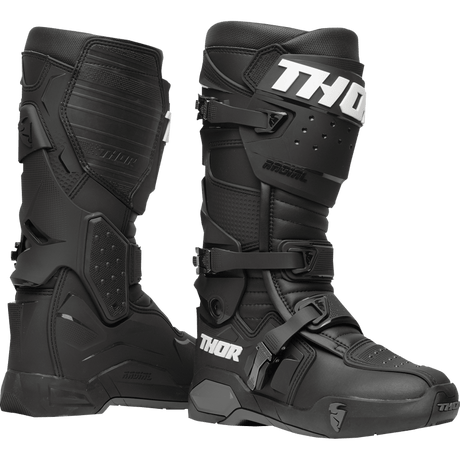 THOR BOOT RADIAL CE Black Front - Driven Powersports