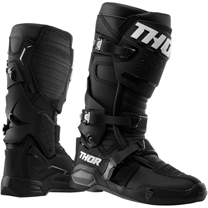 THOR BOOT RADIAL CE Black Front - Driven Powersports