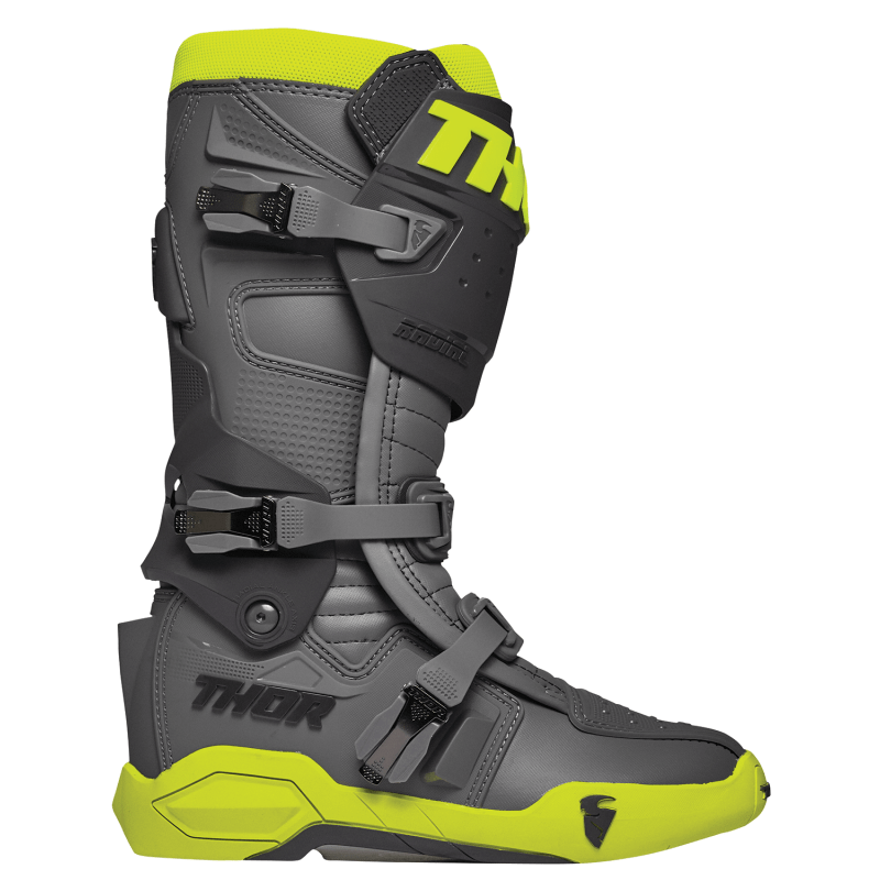 THOR BOOT RADIAL GY/FLO - Driven Powersports Inc.3410 - 2745
