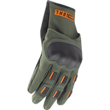 THOR GLOVE RANGE Army/Orange Front - Driven Powersports