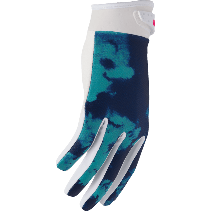 THOR GLOVES LAUNCHMODE BLEACH WHT/AQ - DRIVEN Canada's Powersports 3330 - 83253330 - 8325