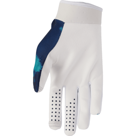 THOR GLOVES LAUNCHMODE BLEACH WHT/AQ - DRIVEN Canada's Powersports 3330 - 83253330 - 8325