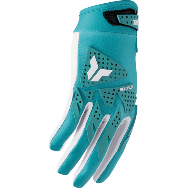 THOR GLOVES WMN LAUNCHMODE - XP AQUA - DRIVEN Canada's Powersports 3331 - 02923331 - 0292