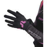 THOR GLOVES WMN SPORTMODE ICONIC BLK/ORCH - DRIVEN Canada's Powersports 3331 - 02843331 - 0284