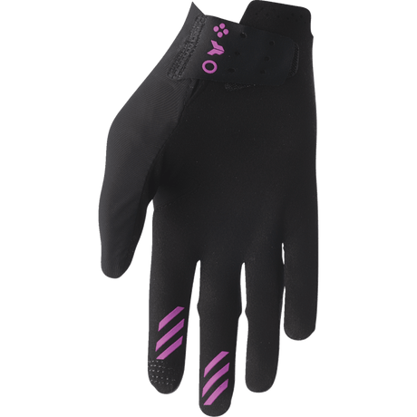 THOR GLOVES WMN SPORTMODE ICONIC BLK/ORCH - DRIVEN Canada's Powersports 3331 - 02843331 - 0284