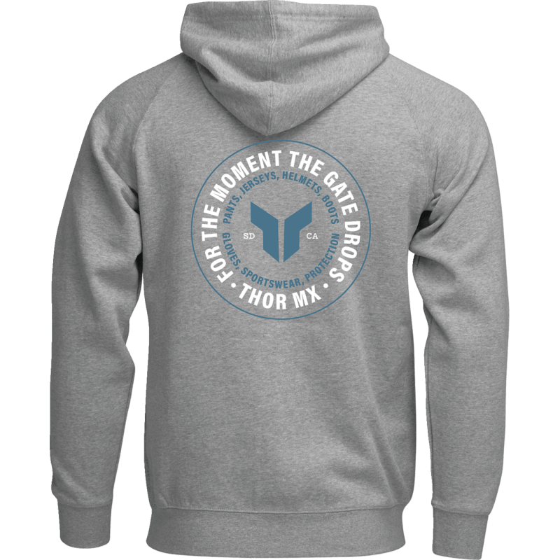 THOR HOODIE ZIP UP BADGE HTR - DRIVEN Canada's Powersports 3050 - 70233050 - 7023