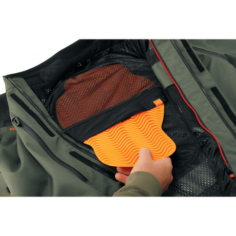 THOR JACKET RANGE Army/Orange Detail - Driven Powersports