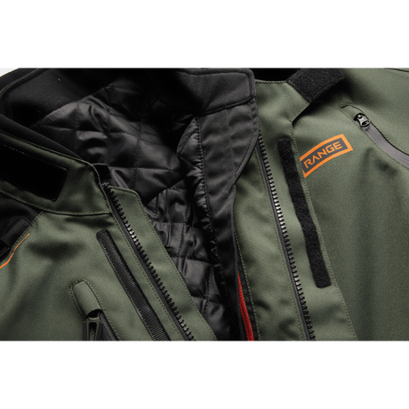 THOR JACKET RANGE Army/Orange Detail - Driven Powersports