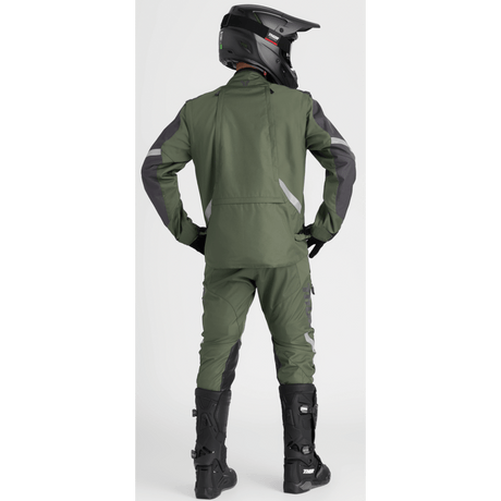 THOR JACKET TERRAIN Army/Charcoal Back - Driven Powersports