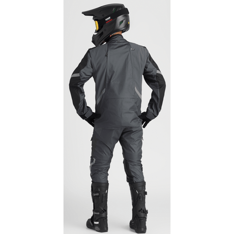 THOR JACKET TERRAIN Charcoal Back - Driven Powersports