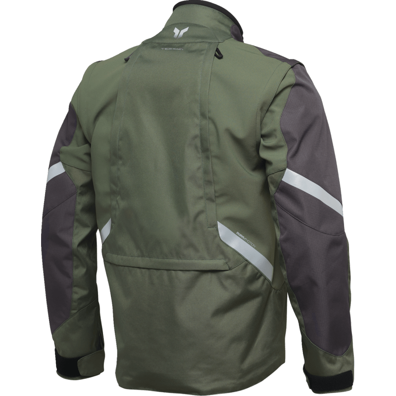 THOR JACKET TERRAIN Army/Charcoal Back - Driven Powersports