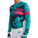 THOR JERSEY LAUNCHMODE BLEACH WHT/AQ - DRIVEN Canada's Powersports 2910 - 84062910 - 8406