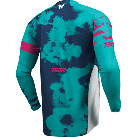 THOR JERSEY LAUNCHMODE BLEACH WHT/AQ - DRIVEN Canada's Powersports 2910 - 84062910 - 8406