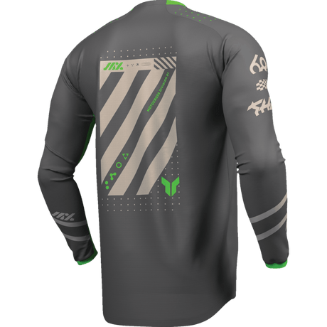 THOR JERSEY LAUNCHMODE FUTURA CHAR/GRN - DRIVEN Canada's Powersports 2910 - 84182910 - 8418