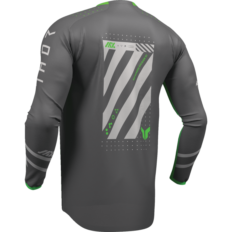 THOR JERSEY LAUNCHMODE FUTURA CHAR/GRN - DRIVEN Canada's Powersports 2910 - 84182910 - 8418