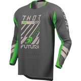 THOR JERSEY LAUNCHMODE FUTURA CHAR/GRN - DRIVEN Canada's Powersports 2910 - 84182910 - 8418