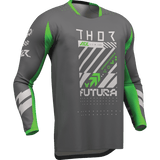 THOR JERSEY LAUNCHMODE FUTURA CHAR/GRN - DRIVEN Canada's Powersports 2910 - 84182910 - 8418