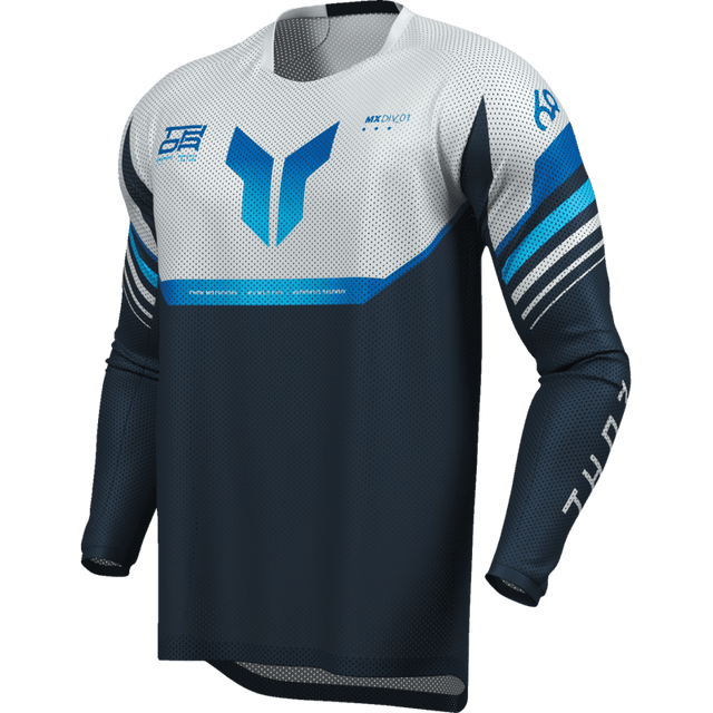 THOR JERSEY LAUNCHMODE - VENT RAPTOR MID/GY - DRIVEN Canada's Powersports 2910 - 84362910 - 8436